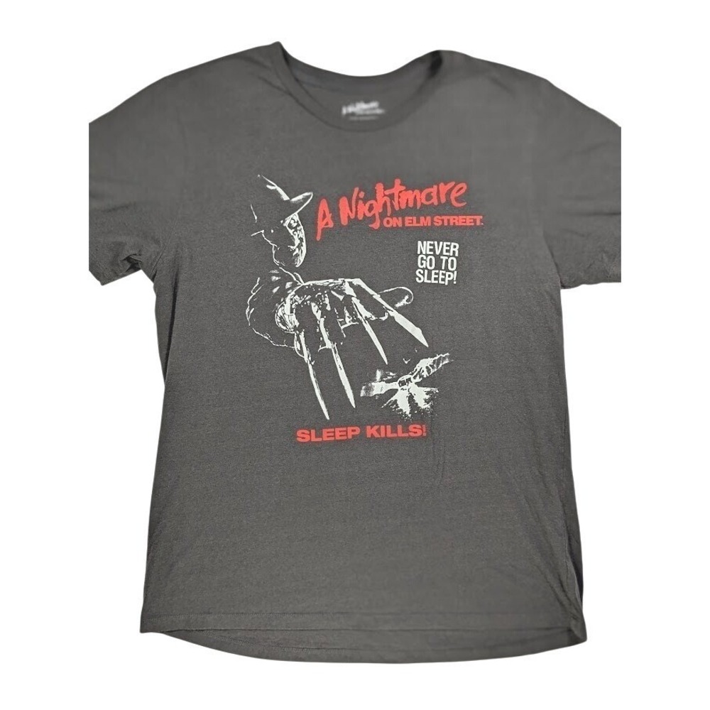 A Nightmare on Elm Street Women T Shirt 2XL Freddy Krueger Horror Movie Goth 80s